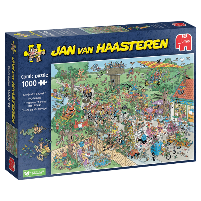 De Grote Vogelkijkdag - 1000 stukken puzzel - Jan van haasteren