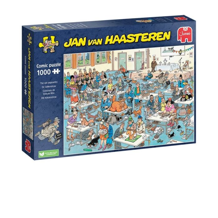 De Kattenshow - 1000 stukken puzzel - Jan van haasteren