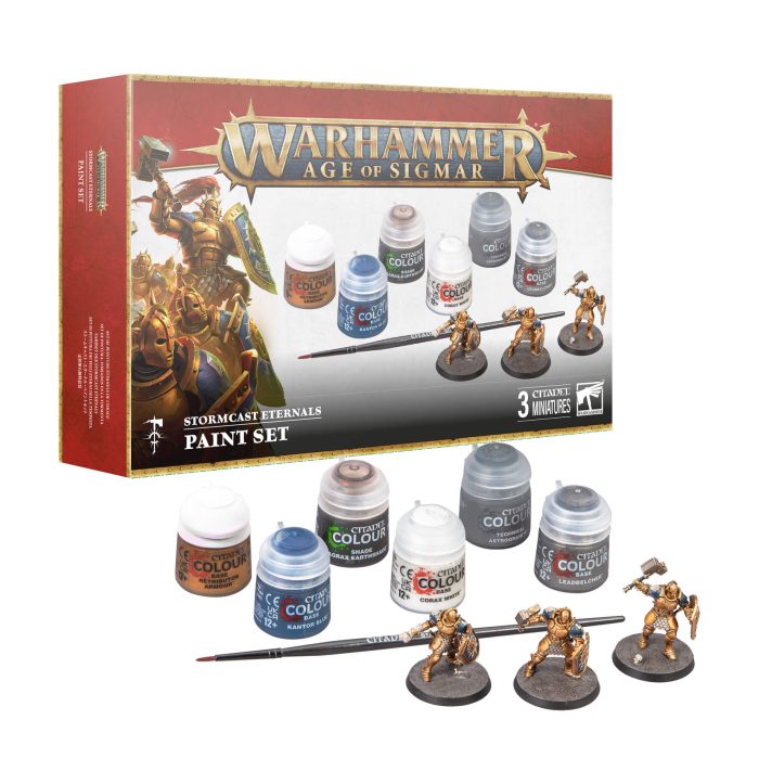 PRE-ORDER Stormcast Eternals Paint Set - Age of Sigmar