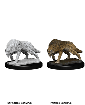 Timber Wolf - Unpainted Miniatures