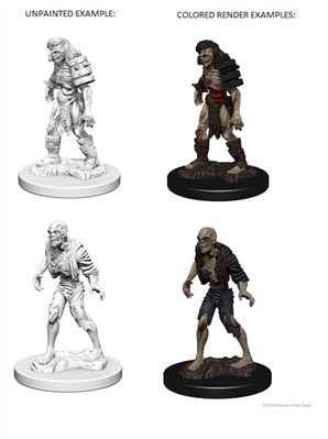 Zombies - Unpainted Miniatures