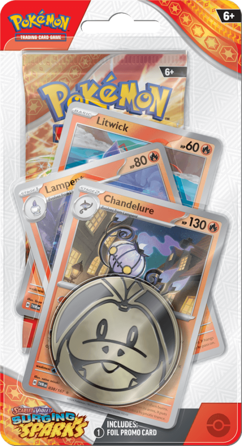 Chandelure - Premium Checklane Blister - Surging Sparks