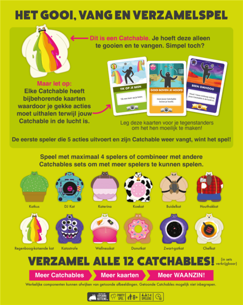 Exploding Kittens Catchables Core Set - NL