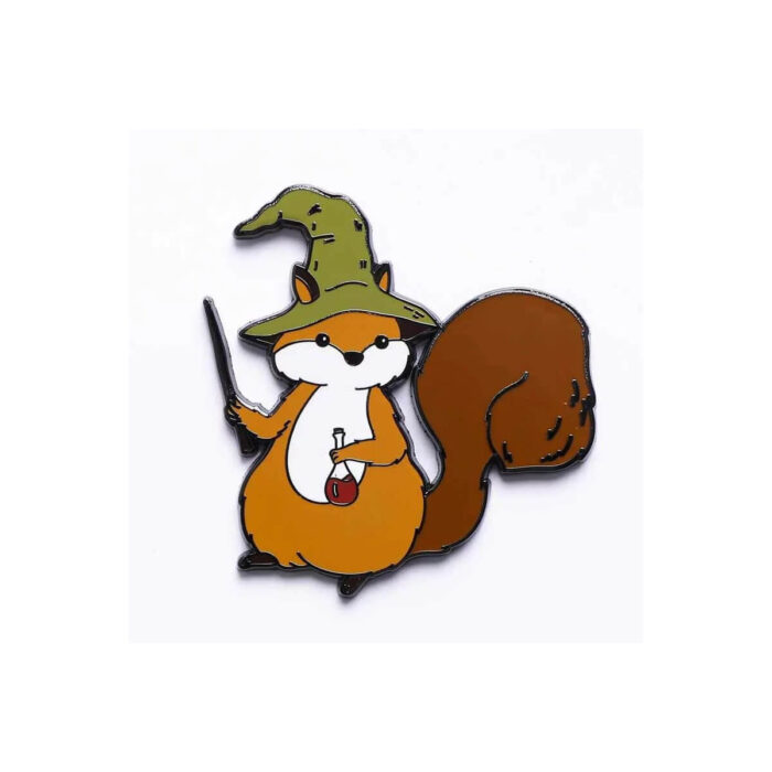 Finley Moonshadow-Squirrel Sorcerer - Enamel Pin