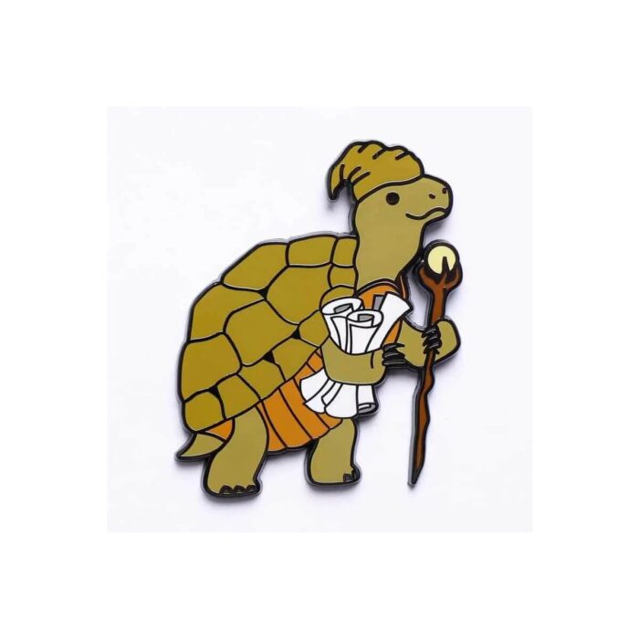 Finnegan Stoneshell-Turtle Cleric - Enamel Pin