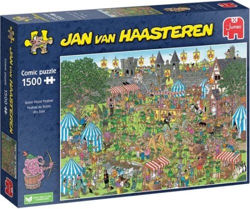 Handenparcours - 1000 stukken puzzel - Jan van haasteren