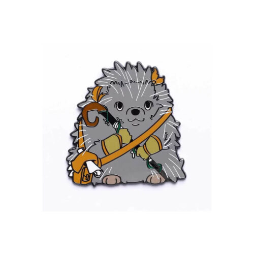 Luna Greenthorn-Hedgehog Druid - Enamel Pin