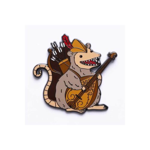 Opossum Bard - Enamel Pin