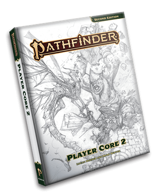 Player Core 2 - Sketch Cover Edition - Pathfinder 2nd Edition