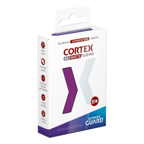 Purple - Cortex Matte Sleeves - Small Size – 60 stuks