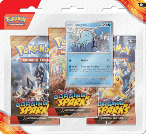 Quagsire - 3-Pack Blister - Surging Sparks