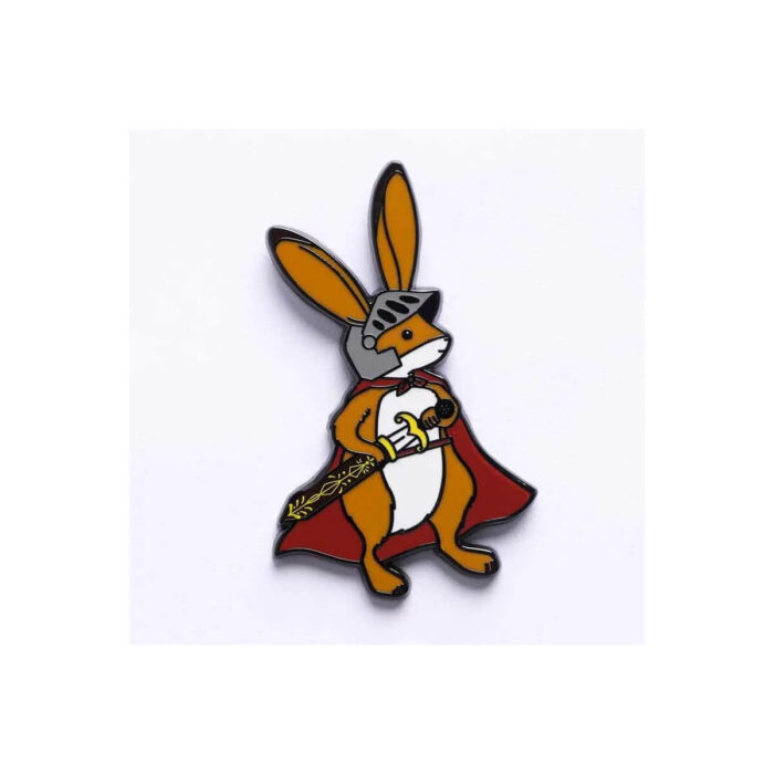 Sir Reginald Hopsworth-Hare Knight - Enamel Pin