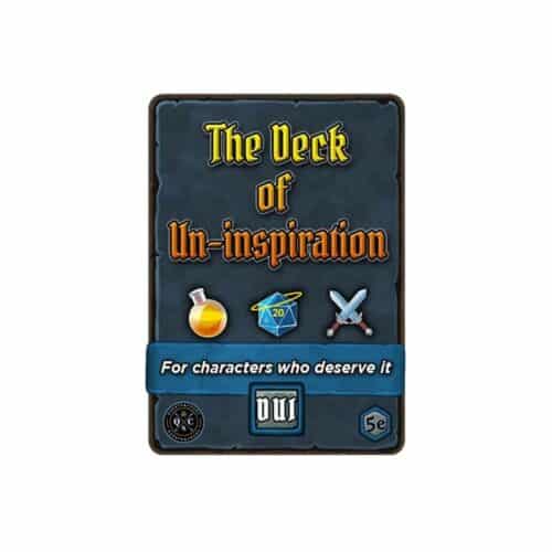 The Deck of Un-inspiration