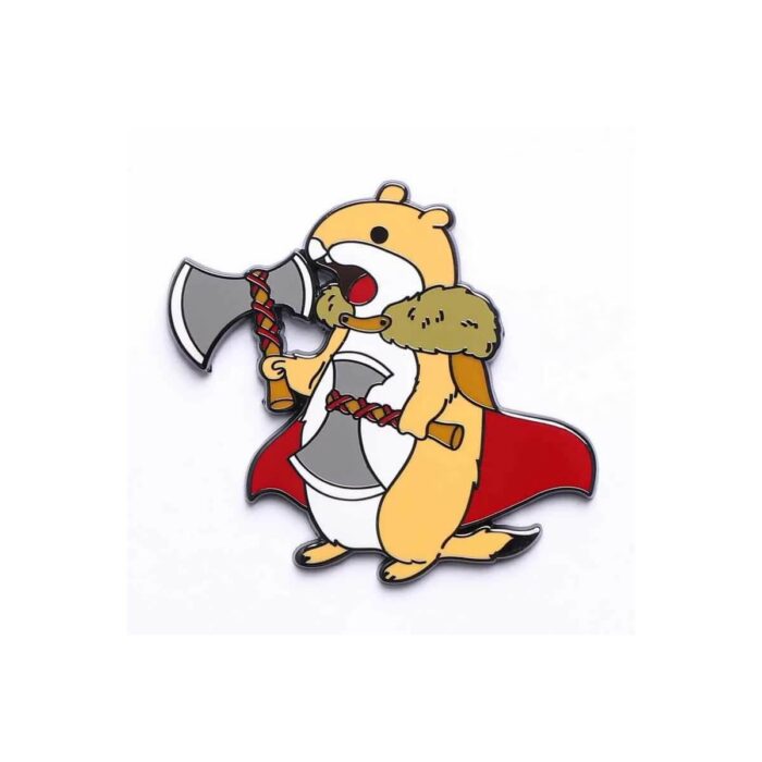 Wyatt Rumblepelt-Prairie Dog Barbarian - Enamel Pin