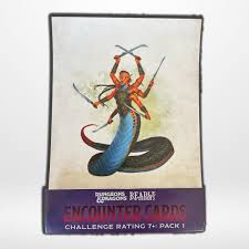 Challenge Rating 7+ Pack 1 - Encounter Cards D&D