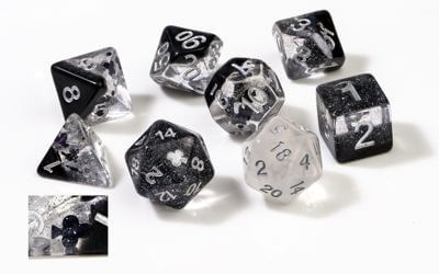 Clubs - Dice Set - 8 Stuks