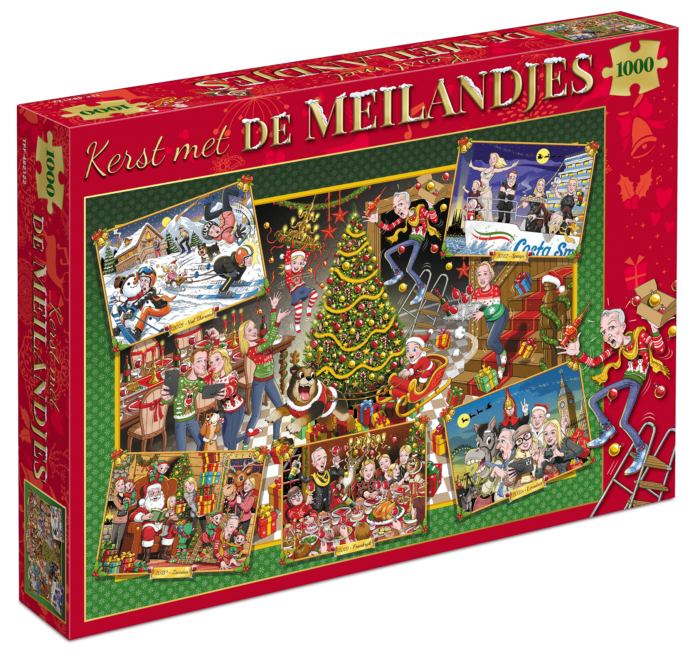 Kerst met De Meilandjes - 1000 stukken Puzzel