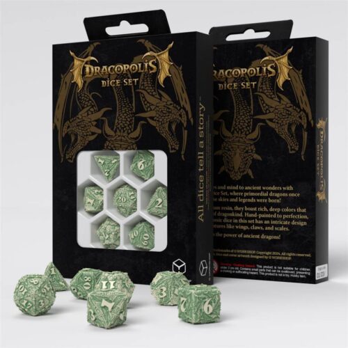 The Andean Longneck - Dracopolis - Dice Set - 7 stuks