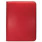 Vivid Red - 9-Pocket Zippered Pro Binder