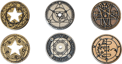 Wizard coin set - Legendary Metal Coins