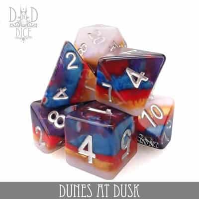 Dunes at Dusk - Dice set - 7 stuks