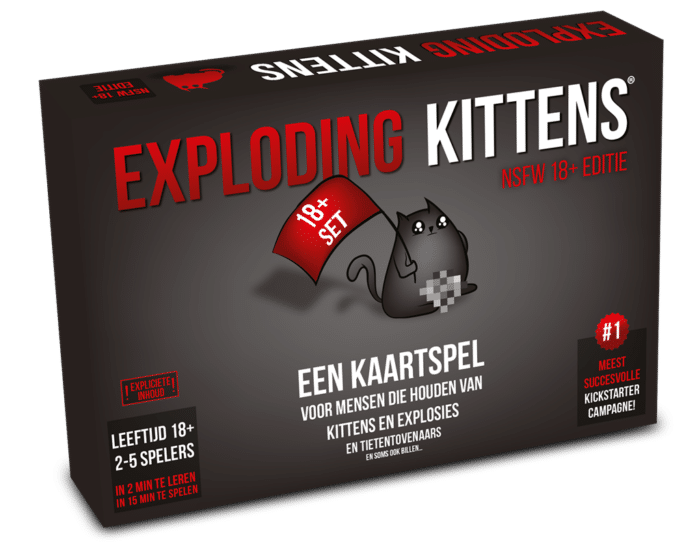 Exploding Kittens: NSFW Editie - NL