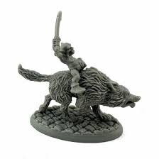 Goblin Wolfrider (sword) - Unpainted Miniatures