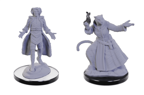 Lucien Tavelle & Cree Deeproots - Critical Role Unpainted Miniatures