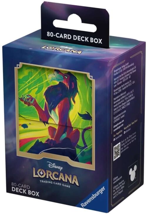 Scar - Lorcana Deckbox