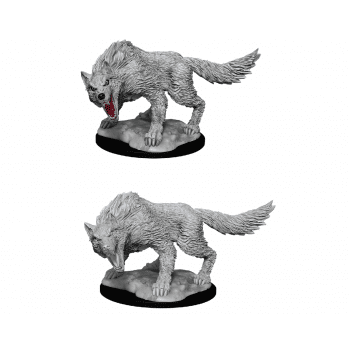 Winter Wolf - D&D Unpainted Miniatures