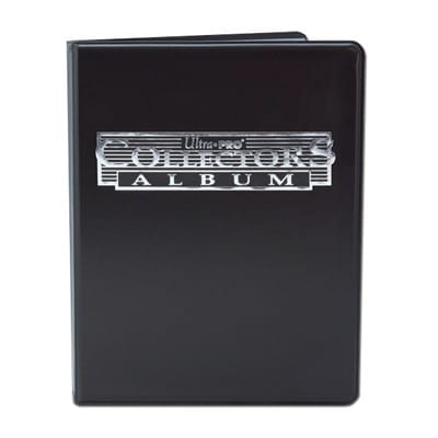 Black - 9-Pocket Collectors Portfolio