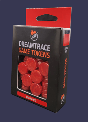 Blood Red - Dreamtrace Gaming Tokens