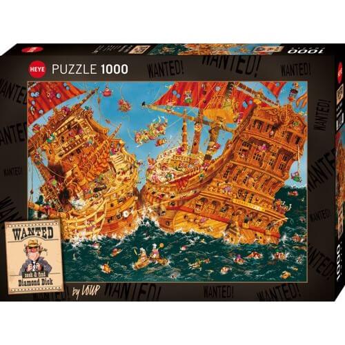 Diamond Dick - 1000 stukken Puzzel