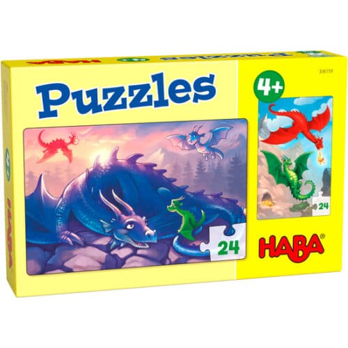 Draken - 2 in 1 puzzels