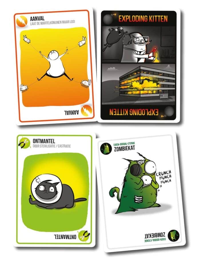 Exploding Kittens: NSFW Editie - NL