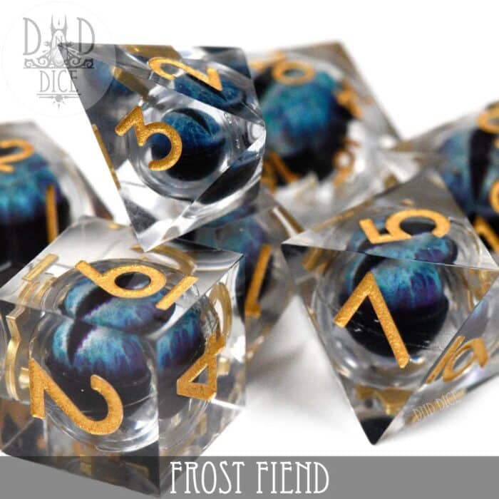 Frost Fiend - Liquid Core Dice set - 7 stuks