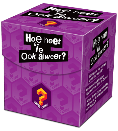 Hoe heet 'ie ook alweer? - Quiz Cube