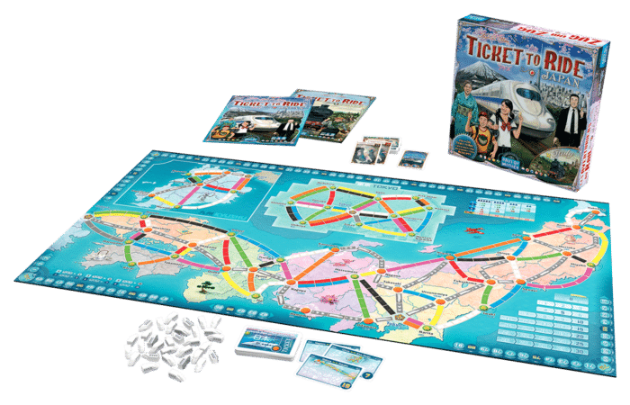 Japan + Italy - Ticket to Ride Uitbreiding