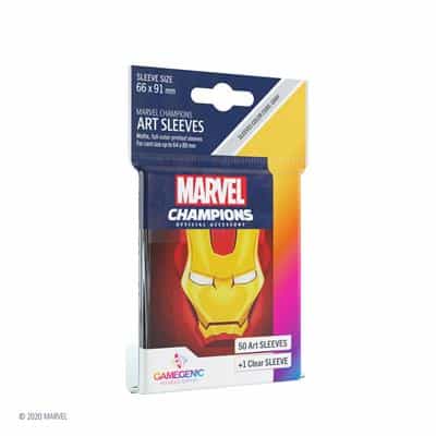 Marvel Champions: Iron Man - 66x91 mm Art Sleeves - 50+1 stuks