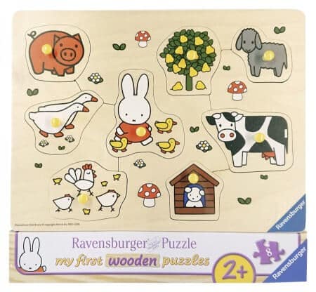 Nijntje op de Boerderij - 8 stukken kinderpuzzel