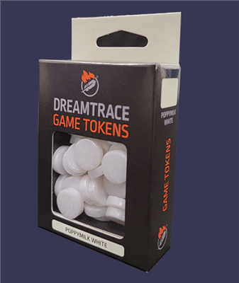 Poppymilk White - Dreamtrace Gaming Tokens