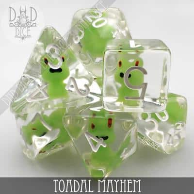 Toadal Mayhem - Polyhedral Dice set - 7 stuks