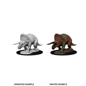 Triceratops - Unpainted D&D Miniatures