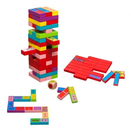 Vallende Toren (Jenga) - 3 in 1