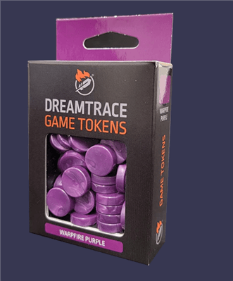 Warpfire Purple - Dreamtrace Gaming Tokens