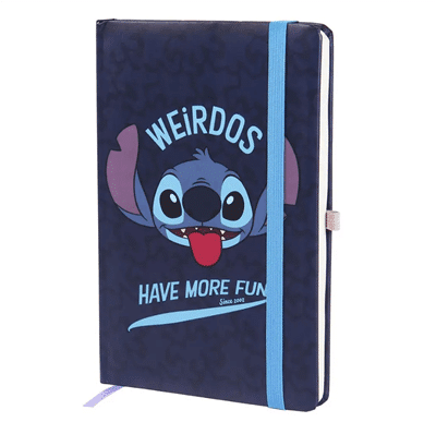 Weirdos have more fun - Stitch Notebook