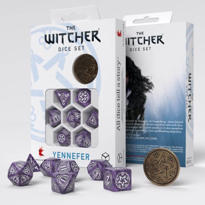 Yennefer, Lilac and Gooseberries - The Witcher Dice Set