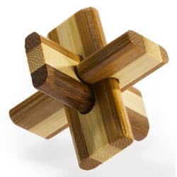 3D Bamboo Puzzle - Doublecross (2)