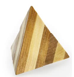 3D Bamboo Puzzle - Pyramid (1)