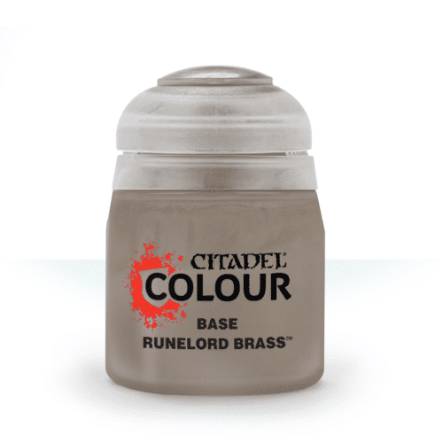 Base: Runelord brass